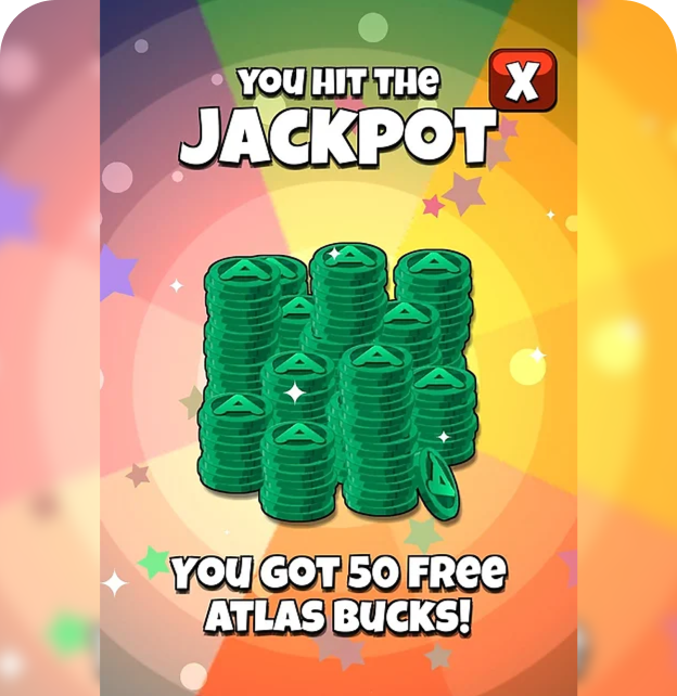 Win Free Atlas Bucks